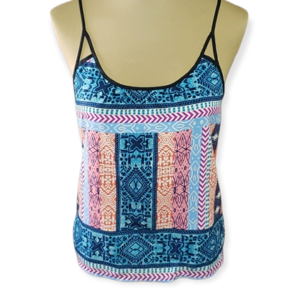 Dizzy Love Spaghetti Strap Blouse Size Medium
